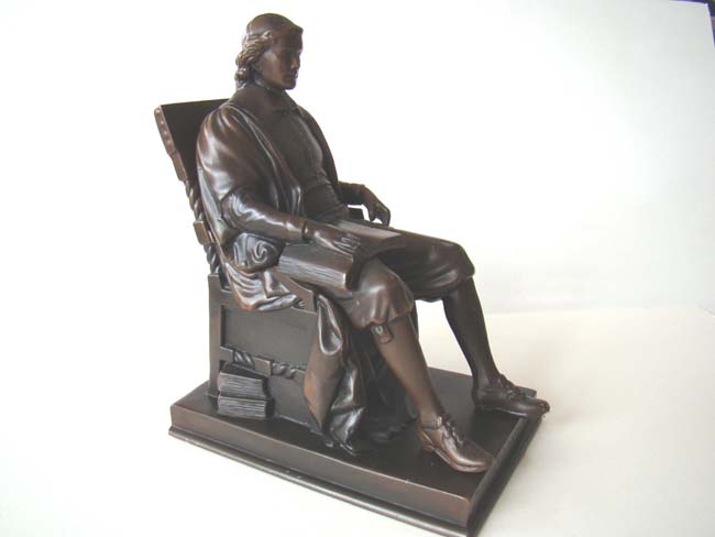 A Superb pair of Antique "JOHN HARVARD" Bookends circa 1900-1915 — image 2
